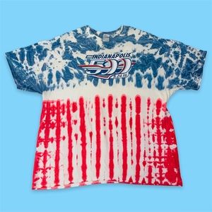 Tie dye Indianapolis 500 T-shirt
